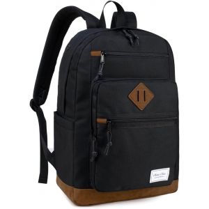 Sac A Dos Homme Femme, Sac D'École Antivol Sac De Ville D'Affaires Loisirs Résistant À L'Eau Pour College Travail École Voyage Adolescent Étudiants 18,8L - Neuf