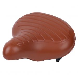 Selle De Velo De Montagne Epaisse Et Absorbant Les Chocs, Accessoire De Cyclisme Marron - Neuf