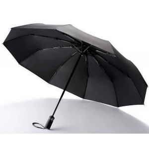 Parapluie compact Parapluie de voyage coupe-vent pliant,enduit à séchage rapide,ouverture automatique fermeture pliable - Neuf