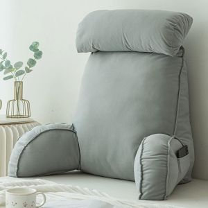 Oreiller De Lecture Avec Accoudoirs,Coussin De Lecture Avec Support De Cou,Coussins Lombaires,Pour Se Détendre,Jouant,Regarder La Télévision Ou Lire - Neuf