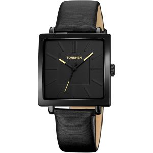 Montre Homme Et Femme Analogique Quartz Acier Inoxydable Caisse Et Caoutchouc Ruban Fashion Montres Bracelet.[J885] - Neuf