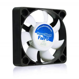 ChenQuanSarl-Super Silent Fan 5-50Mm Ventilateur Pour Boîtier Et Imprimante 3D Silencieux Et Efficace Avec 4 Pads Anti Vibrations, 12V, Ventilation Pc, 5Cm, Ventilo Pc, Fan Pc 17,5 Db 14,45 M3/H - Neuf