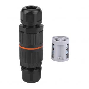 Boite De Jonction Etanche Ip68 Pour Lampe D'exterieur, Connecteur De Cable Electrique Avec Borne A 3 Conducteurs - Neuf