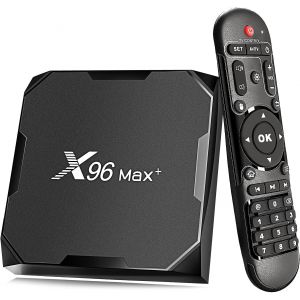 CHECARZHN--NO1-Box Tv Android,Tv Box 64Gb Lecteur Multimédia De Diffusion En Continu Android 9.0/Boxtv Avec Amlogic S905X3 Dual-Wifi 2.4Ghz/5Ghz Bluetooth,100M/1000M 4K/8K Avec Télécommande - Neuf