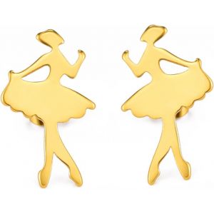 Kal-Boucles D'oreilles Gymnastique Ballerine Boucles D'oreilles Danse Ballerine Boucles D'oreilles Pendantes Danse Ballerine Inspiration Bijoux Danse Ballerine Cadeaux De R&eacute;cital Pour Femmes - Neuf