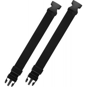 nzqaf-Lot de 2 sangles de poitrine pour sac à dos avec clip réglable - Sangles d'extension de sac banane pour bagages, valises, cargo, boucle à dégagement rapide pour sac d'école, voyage, randonnée, - Neuf