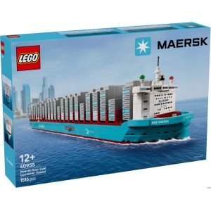 LEGO - Le porte-conteneurs Maersk &agrave; double carburant - 40955 - Neuf