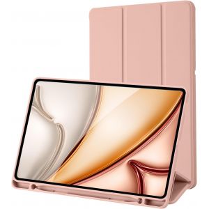 ERYI-Coque Compatible Avec Samsung Galaxy Tab S6 Lite 10,4 Pouces 2024/2022/2020 Sm-P620N/P625N/P610/P613/P615/P619 Avec Porte-Stylet, Étui Housse De Protection, Veille/Réveil Automatique (Or Rose) - Neuf