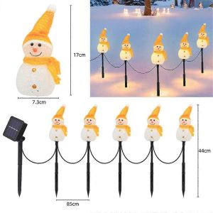 Les D&eacute;corations De No&euml;l Lampes Solaires De Jardin, D&eacute;coration De No&euml;l Ornements Solaire De Jardin D - Neuf