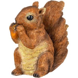 Mevronisshop-Cureuil Animal R&eacute;sine, Statue De Jardin Animaux, D&eacute;co Automnal, Deco Jardin Exterieur Animaux - Neuf