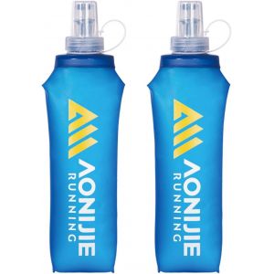 Eryi-Gourde Souple Bouteille D'eau Pliable Gourde Sport Poche Hydratation Réservoir D'eau Pour Utilisation En Extérieur - Neuf