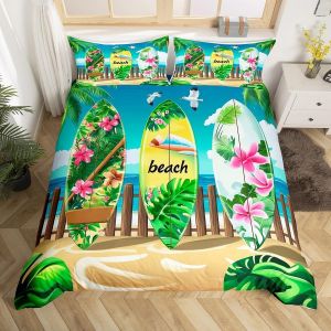 Housse De Couette Homewish Motif Dauphin 3d, Parure De Lit Double Motif Créatures Marines, Ciel Étoilé Violet, Lune, Paysage Marin, Décoration De Chambre - Neuf