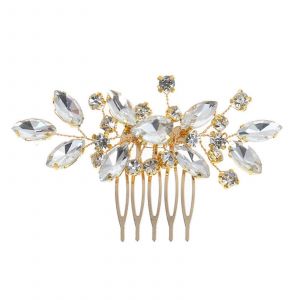 Peigne &iquest;&iquest; Cheveux Luxueux, Ornement De Cheveux Tendance, Accessoires De Coiffure De Mariage Pour Des Styles Et Des Looks &iquest;&iquest;L&iquest;&iquest;Gants - Neuf