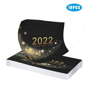 De Mode De No&euml;l Visage Masque Portable Contour D'Oreille Respirant Protection - Neuf