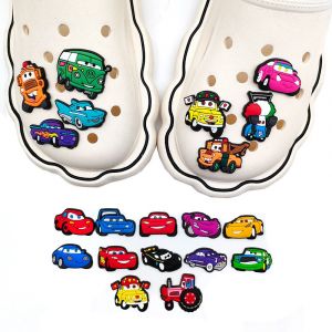 Lot De 20 Décorations 3d Pour Sabots Et Sandales (Lightning Mcqueen), Breloques Pour Chaussures - Neuf