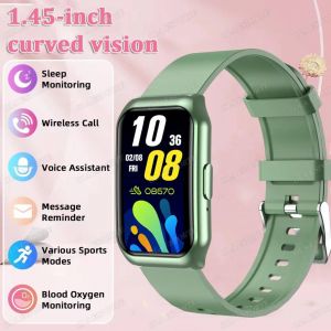 Pour Android Ios Bracelet Intelligent Femmes Smartwatch Hommes Fr&eacute;quence Cardiaque Sang Oxyg&egrave;ne &Eacute;tanche Sport Bracelet Intelligent Montre Pour Dames+Cadeau.Green. - Neuf