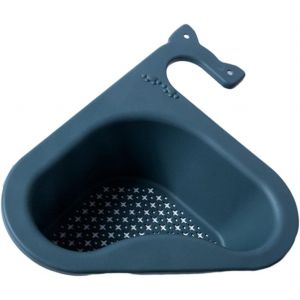 (Bleu)Panier De Filtre D'évier Triangulaire - Filtre D'évier Triangulaire De Cuisine | Panier De Vidange D'évier De Cuisine En Forme De Chat, Panier De Vidange Multifonctionnel Pour Évier De - Neuf