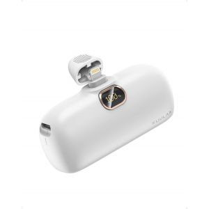 Eryi-Batterie Externe 5000mah, Petite Batterie Externe Charge Rapide, Mini Chargeur Portable Compacte Et Jolie, Compatible Avec Iphone 13/13 Pro/13 Pro Max/12 Pro/12 Pro Max/11 Pro (Blanc) - Neuf