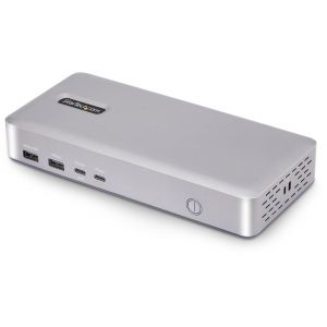 StarTech.com Station d'Accueil USB4, USB-C 40Gbps, Double Vid&eacute;o HDMI, Jusqu'&agrave; 2x 4K 60Hz 4:4:4 (RGB) ou 2x 4K 120Hz 4:2:2, Dock Multi-Moniteur, 6x USB, 2.5GbE, 100W PD - Neuf