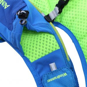 Sac A Dos De Velo Respirant (Bleu Et Vert) - Neuf