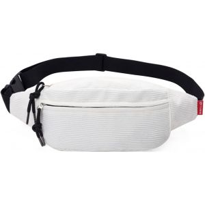 KALANKA-Sac Banane Femme Velours Côtelé Sac BandoulièRe Croissant pour Femmes Sac à Bandoulière en Velours Côtelé Hobos Portables avec Sangle Réglable - Neuf