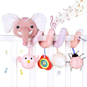 Bébé De L'activité En Spirale,Jouets De Bébé,Accrocher Sur Une Poussette,Un Siège D'auto Ou Le Berceau De La Spirale De Jouets,D'activité Et De Développement Jouets Pour Les 0+ Mois Garçons Filles - Neuf
