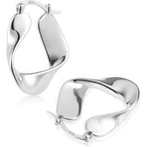 Boucles D'oreilles Épaisses Irrégulières Boucles D'oreilles Dorées Pour Femme Cadeau Pour Femme Petite Amie Maman - Neuf
