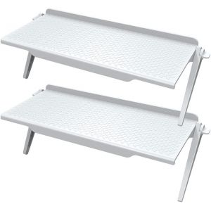 KALANKA-Lot de 2 &eacute;tag&egrave;res sup&eacute;rieures pour &eacute;cran de t&eacute;l&eacute;vision pour t&eacute;l&eacute;phone portable/moniteur d'ordinateur/bo&icirc;tiers multim&eacute;dias/TV &agrave; &eacute;cran plat (30,2 cm) - Neuf