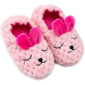 Kalanka-Hiver Chaussons De Maison Enfant Fille Garçon Pantoufle Chaudes Peluche Chaussures Maison Pantoufles Animal D'intérieur Souple Antidérapants - Neuf