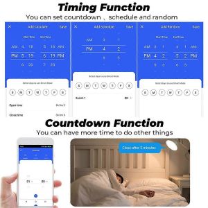 RF433 WiFi Smart Switch Tuya 16A Interrupteur d'éclairage MiniHome Relais de disjoncteur avec moniteur d'alimentation Smart Life A - Neuf