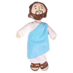 Mon ami J&eacute;sus en peluche Amis souriants Peluche Classique Christ Religieux J&eacute;sus Peluche Poup&eacute;e en peluche Jouets avec sourire B - Neuf