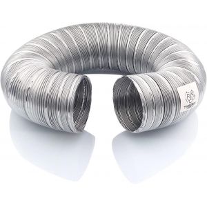 Kalanka-Tuyau Flexible En Aluminium Diam&egrave;tre 80 Mm | Extensible Jusqu'&agrave; 1,2 M&egrave;tres | Haute R&eacute;sistance &Agrave; La Chaleur Jusqu'&agrave; 250 &deg;C | Plus D'&eacute;paisseur Et Plus De R&eacute;sistance - Neuf