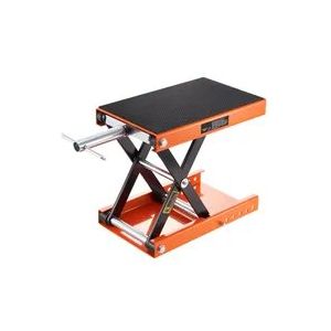 Cric Moto &agrave; Ciseaux 1100 LBS &iquest; Pont Large avec Goupille de S&eacute;curit&eacute; &iquest; Cric de Levage en Acier - Neuf