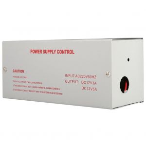 Adaptateur d'alimentation CC 12 V 3 A pour systeme de controle d'acces par empreinte digitale RFID - Neuf