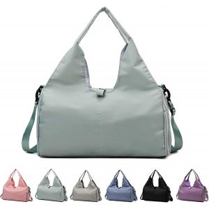 Sac de sport, sac de yoga pour femme, sac de voyage, sac de transport, sac d'entrainement impermeable en tissu Oxford - Neuf