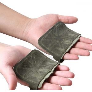 Coussinets De Préhension En Cuir De Vachette De Qualité Supérieure Pour L'haltérophilie Et Le Cross-Training - Confort, Protection Et Force De Préhension Améliorés - Taille Unique - Neuf