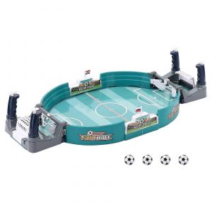 Mini jeux de baby-foot, ensemble de jeu de football sur table pour enfants, jeu de football de bureau avec 2/4/6 ballons de football, jeu de soci&eacute;t&eacute; de sport familial, exercice pour enfants - SNNGV - Neuf