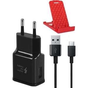 Ayu-Chargeur Usb C Avec Câble De Charge Rapide Usb C Pour Samsung Galaxy A13 A14 A15 A16 A16 A25 A35 A36 A52 A53 A54 A55 A56 5g S21 S22 - Chargeur Rapide - Adaptateur Secteur - Neuf