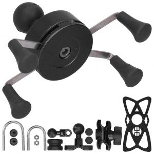 Support de téléphone portable Modification du guidon universel avec 13 accessoires pour IOS 7 8 SE X XS XR - Neuf