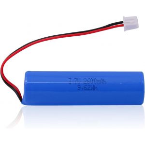 Batterie Lithium-ION Rechargeable 3,7 V 2600 mAh avec connecteur XH2.54/2P pour Produits¿Veuillez vérifier la polarité de l'appareil et du connecteur Avant l'achat - Neuf