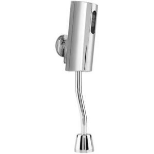 Robinet de chasse d'eau pour urinoir en alliage Z, robinet de chasse d'eau automatique pour salle de bain et toilettes, capteur argent&eacute;, montage mural - Neuf