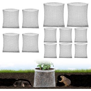LETNERNY-Lot De 12 Paniers De Plantation Pour Arbres Fruitiers, Protection Des Racines En Acier Inoxydable Pour Plantes, Protection Des Racines Des Plantes Pour Protéger Les Racines Des Arbres, Des F - Neuf