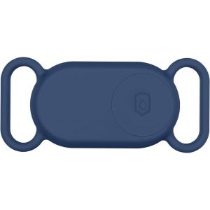 Dog Collar For Samsung Galaxy Smart Tag 2,Silicone Protective Case For Samsung Galaxy Smart Tag 2 Gps Detector,Support Samsung Galaxy Smart Tag 2 For Dogs And Cats (Blue) - Neuf