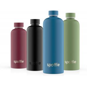 Gourde Isotherme Inox 500 Ml / 750 Ml / 1 L / 1,5 L &iquest; Double Paroi, Isolation Sous Vide, &Eacute;tanche, Compatible Boissons Gazeuses, Passe Au Lave-Vaisselle (Noir, 1500 Ml) - Neuf