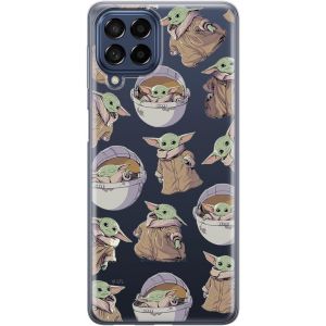 Eryi-Coque De Téléphone Portable Pour Samsung M53 5g Original Et Sous Licence Officielle Star Wars Motif Baby Yoda 028 Parfaitement Adapté À La Forme Du Téléphone Portable, Partiel Imprimé - Neuf