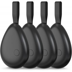 NouvelHorizonstore-Smart Air Tracker Tag 4er Pack : Keyfinder KeyFinder Compatible avec Apple Wo ist ? APP (iOS Uniquement, Android Not Supported), Bluetooth Key Finder pour Bagages/Sacs/valises/Port - Neuf