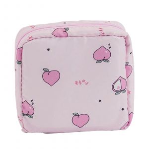 Sac De Rangement De Tampons Imprim&eacute;s De Dessin Anim&eacute; Sac De Rangement &Eacute;tanche De Petites Pi&egrave;ces De Monnaie Pour Les Femmes Filles Femelle P&ecirc;che - Neuf