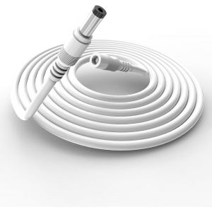 DC Câble d'extension 8M, câble d'extension Compatibilité avec caméras Reolink RLC-810A; RLC-823A; RLC-510A; RLC-520A; RLC-811A; RLC-820A; RLC-523WA; RLC-510WA; E1 Outdoor; RLC-511WA; RLC-410W - Neuf