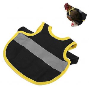 Poulet Harnais Poule,Poule Selle Tablier Gilet Réfléchissant Pour Animaux Vêtements De Poulet Protection Plumes De Volaille Gilet Pour Animaux Avec Réfléchissant - Neuf
