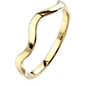 Kal-&reg; Bague Empilable Pour Femme - 3 Mm - Argent&eacute;/Or Rose - En Acier Inoxydable 316l - 47 (15) - 60 (19,1) - Neuf